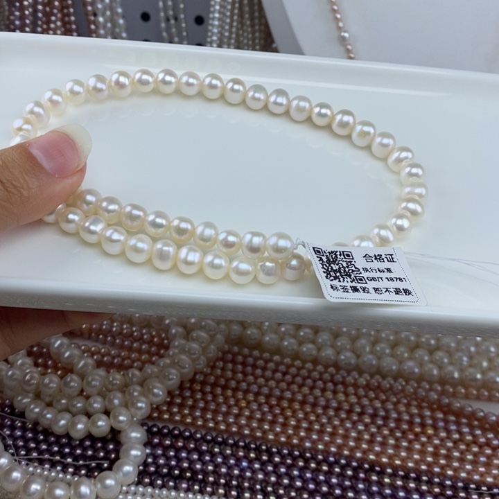 未镶嵌闪购淡水珍珠