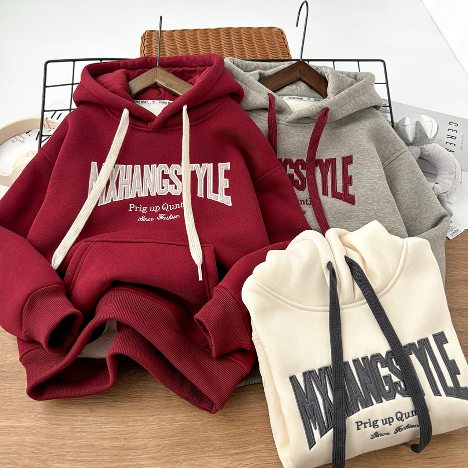 【升级版加密加厚】男童加绒加厚卫衣2025秋冬新款中大童保暖冬季