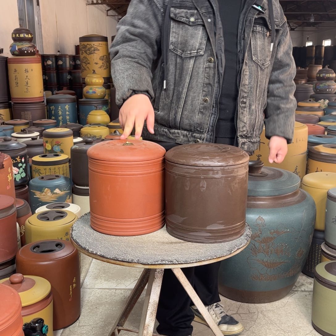 紫砂茶叶罐茶叶罐