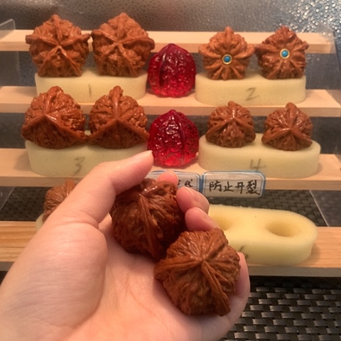 吊坠猴头核桃战*白狮子