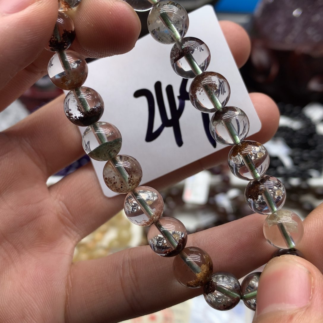 水晶手链未镶嵌天然