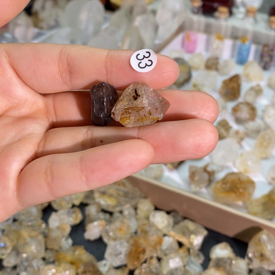珠宝半成品未镶嵌水晶