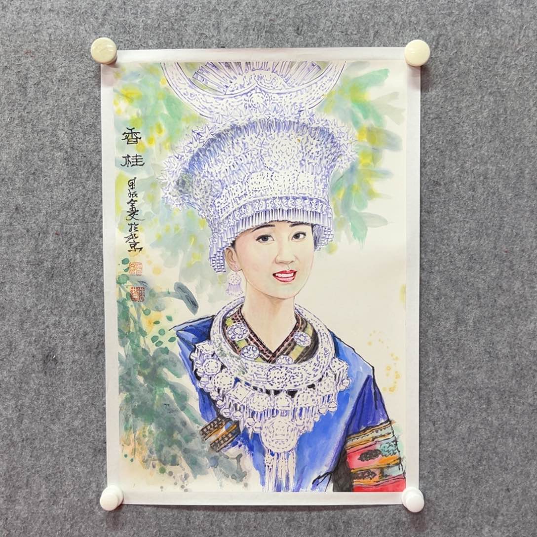 国画赵金文艺术精品