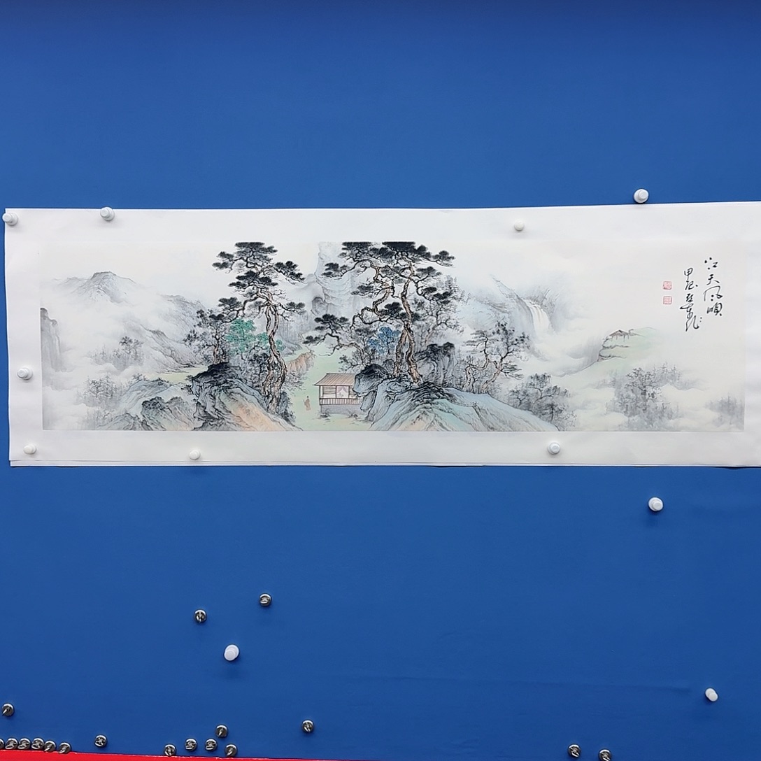 国画多次参加国内外大型