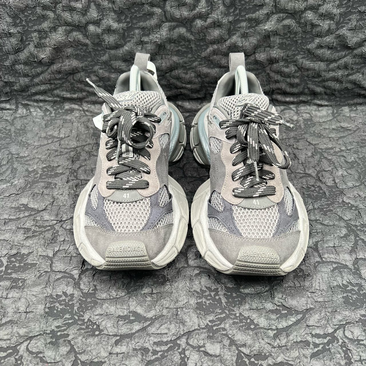 95新 Balenciaga/巴黎世家 3XL 灰黑老爹鞋 41码/95新/无配件