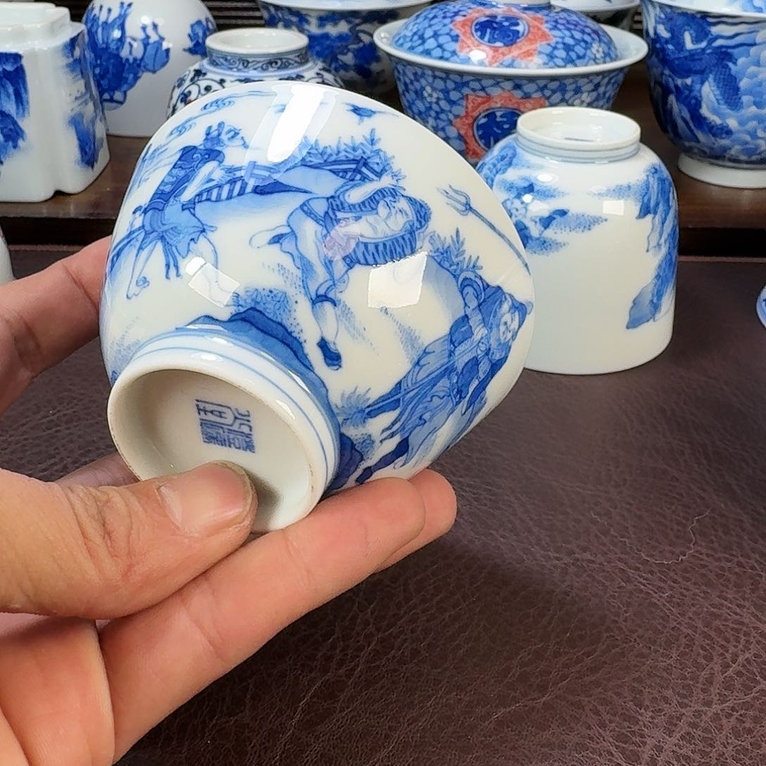 瓷片?*凡现代景德镇陶瓷手绘茶具