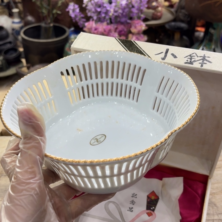 陶瓷古美术置物摆件