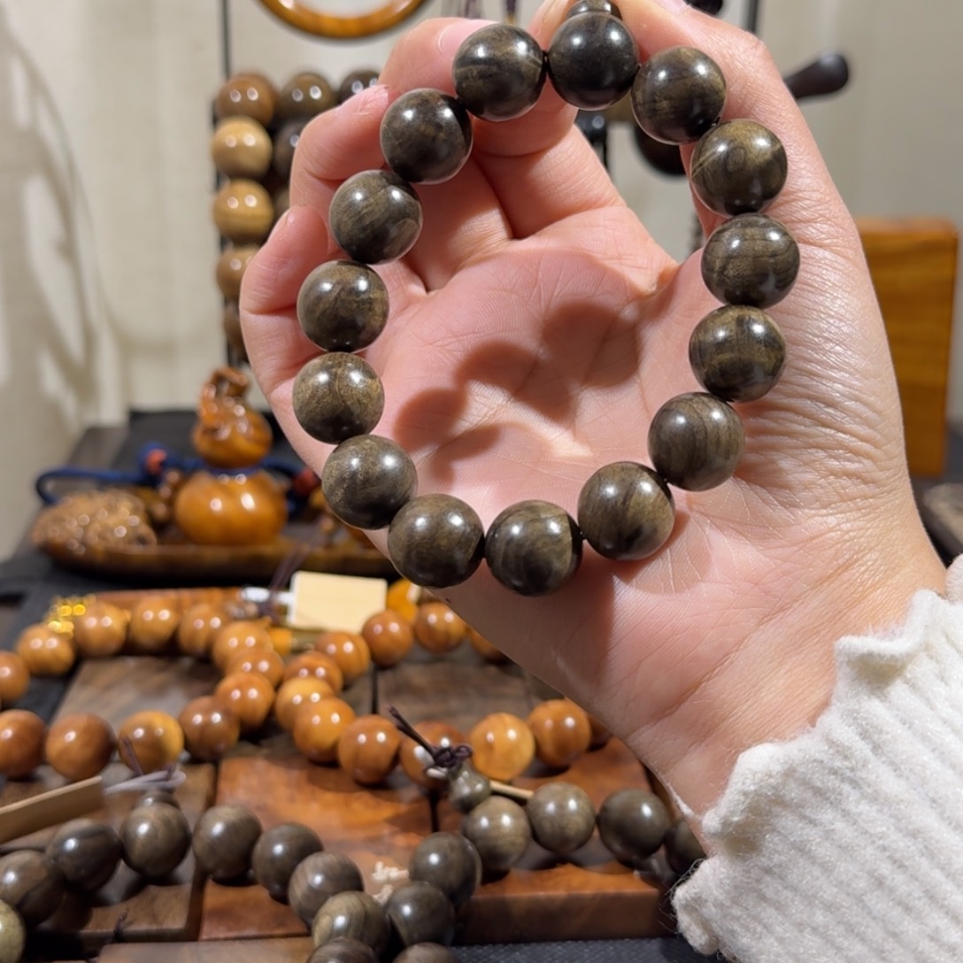 水***吉楠木（金丝楠）手串/手链