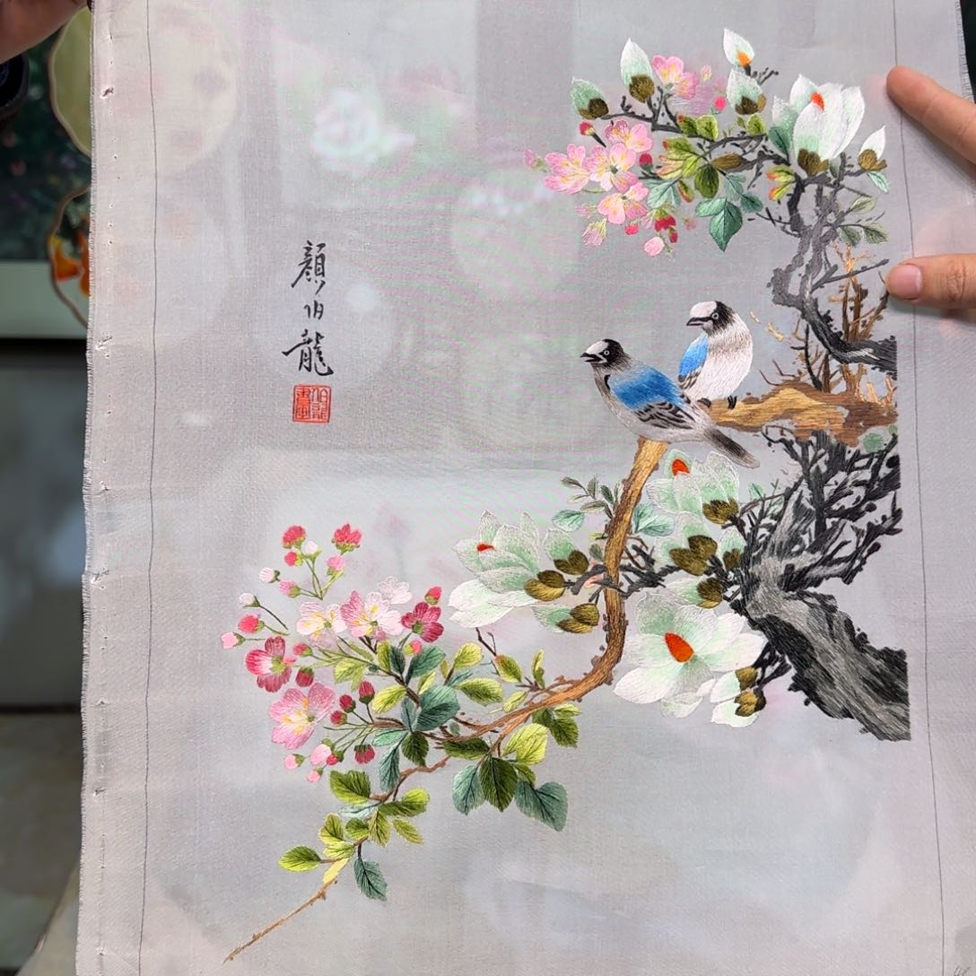 刺绣刺绣工艺精湛