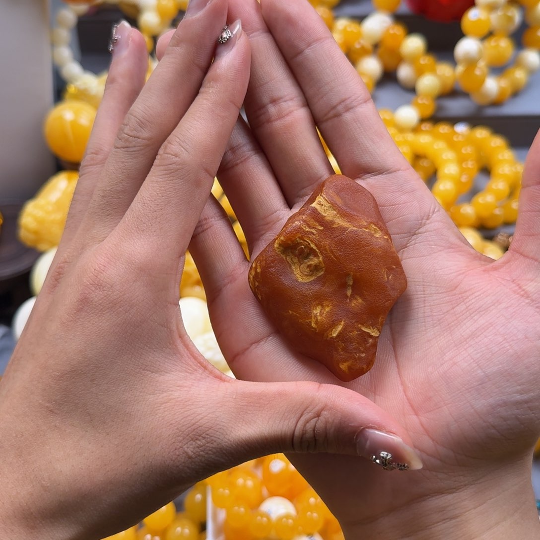 蜜蜡珠宝奇石未镶嵌原皮石