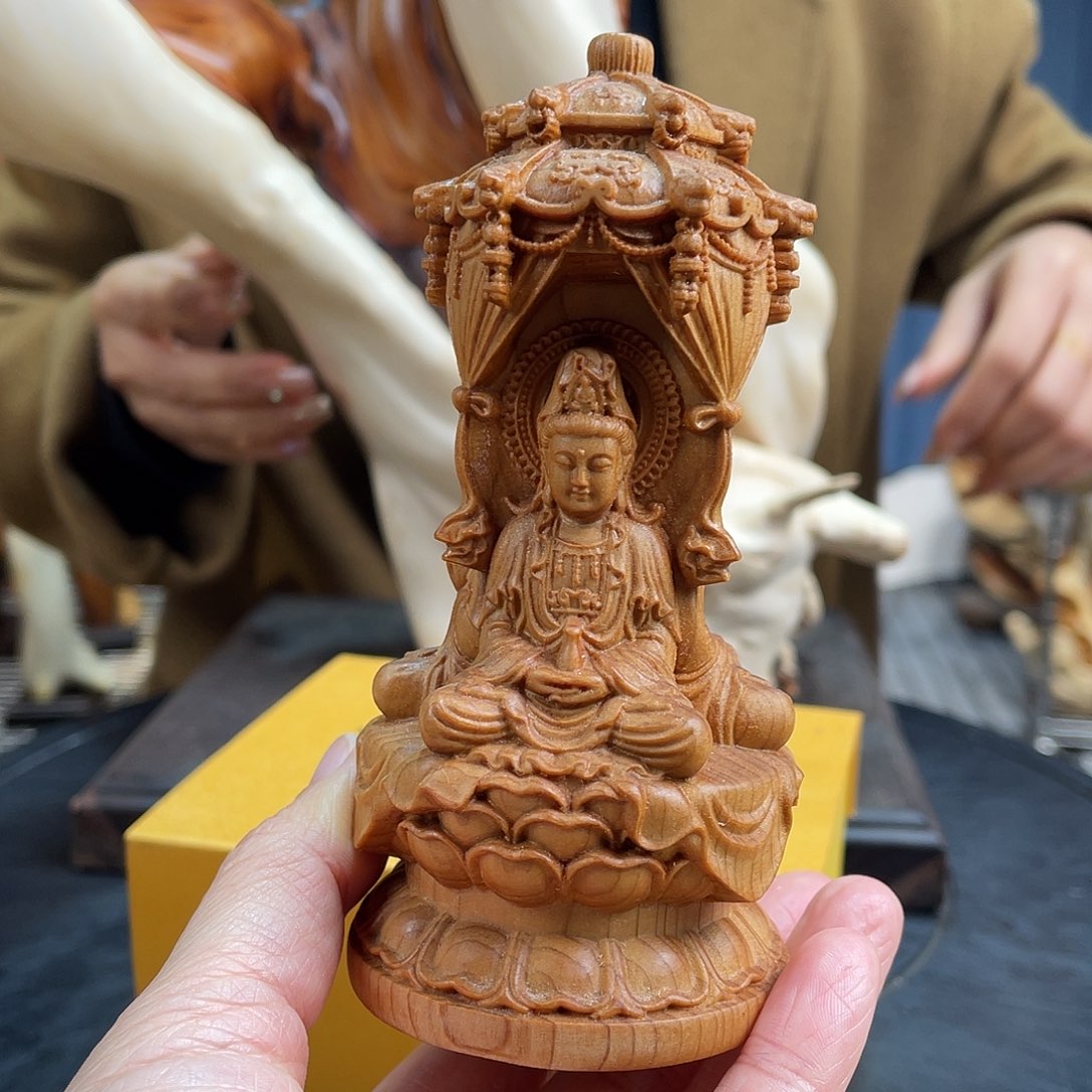 柏木（崖柏）手把件