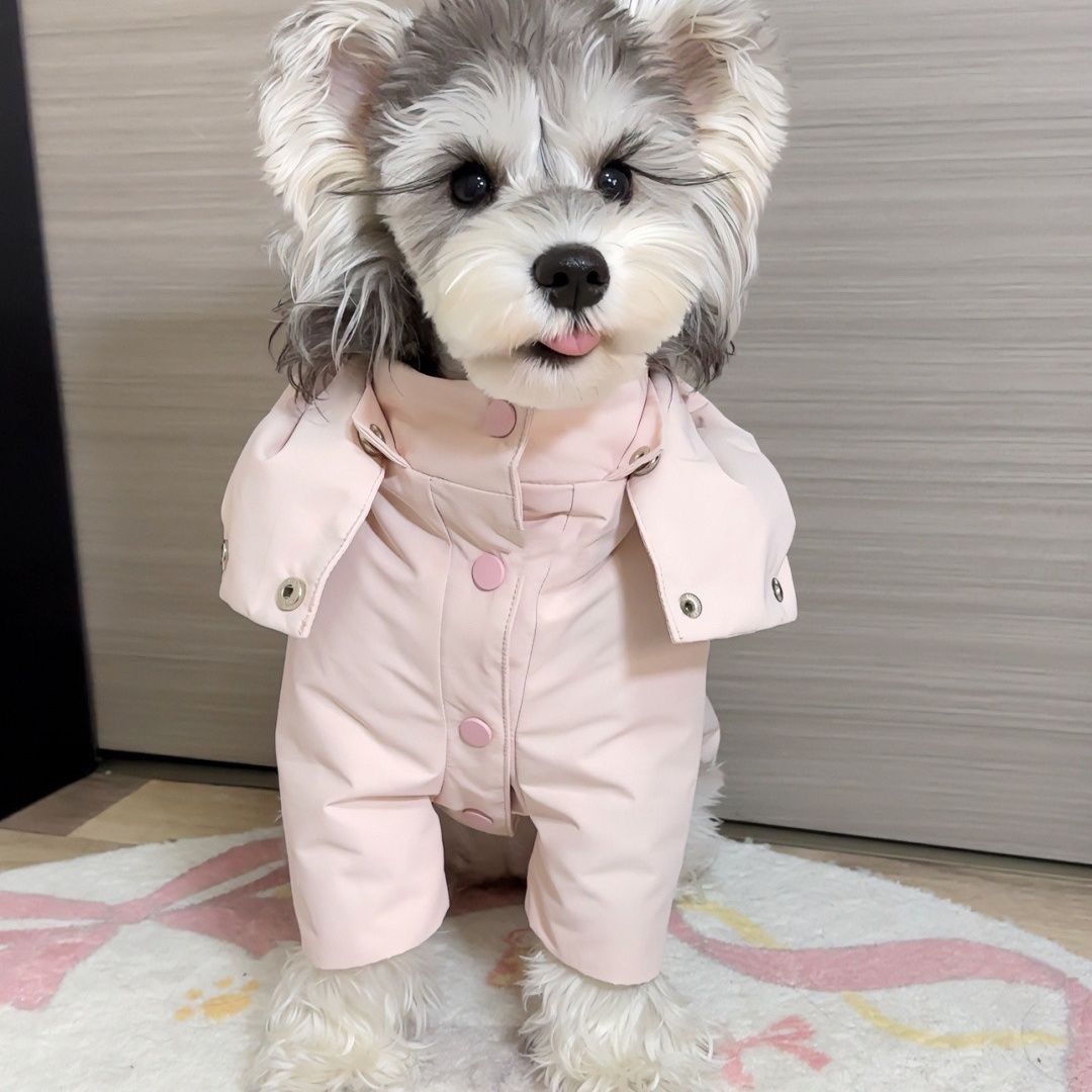 冬天宠物小狗狗四脚衣服冬季泰迪比熊博美小型犬雪纳瑞猫咪秋冬款