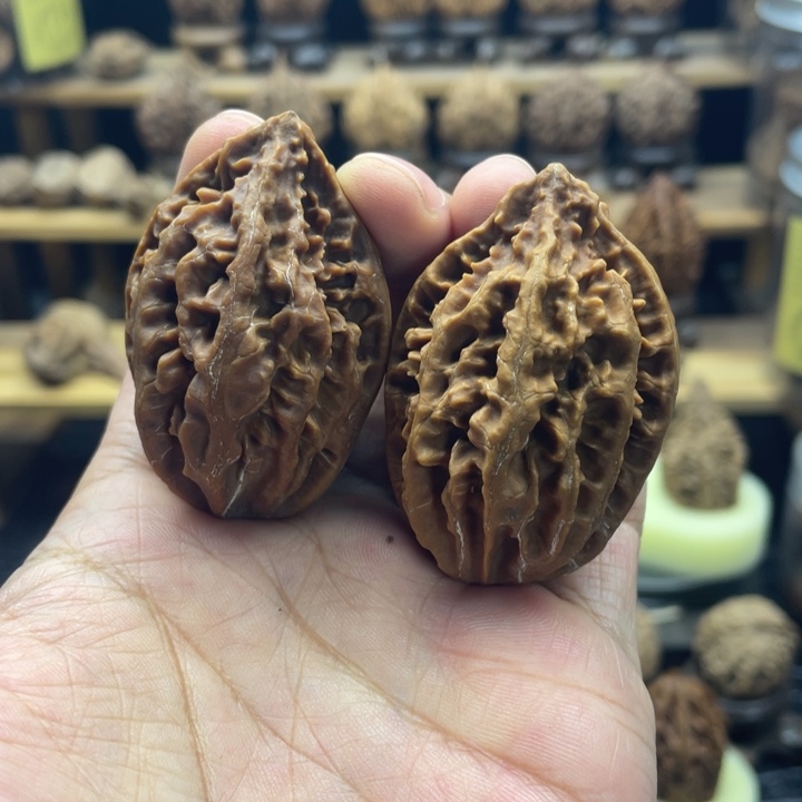 文玩核桃把件楸子20