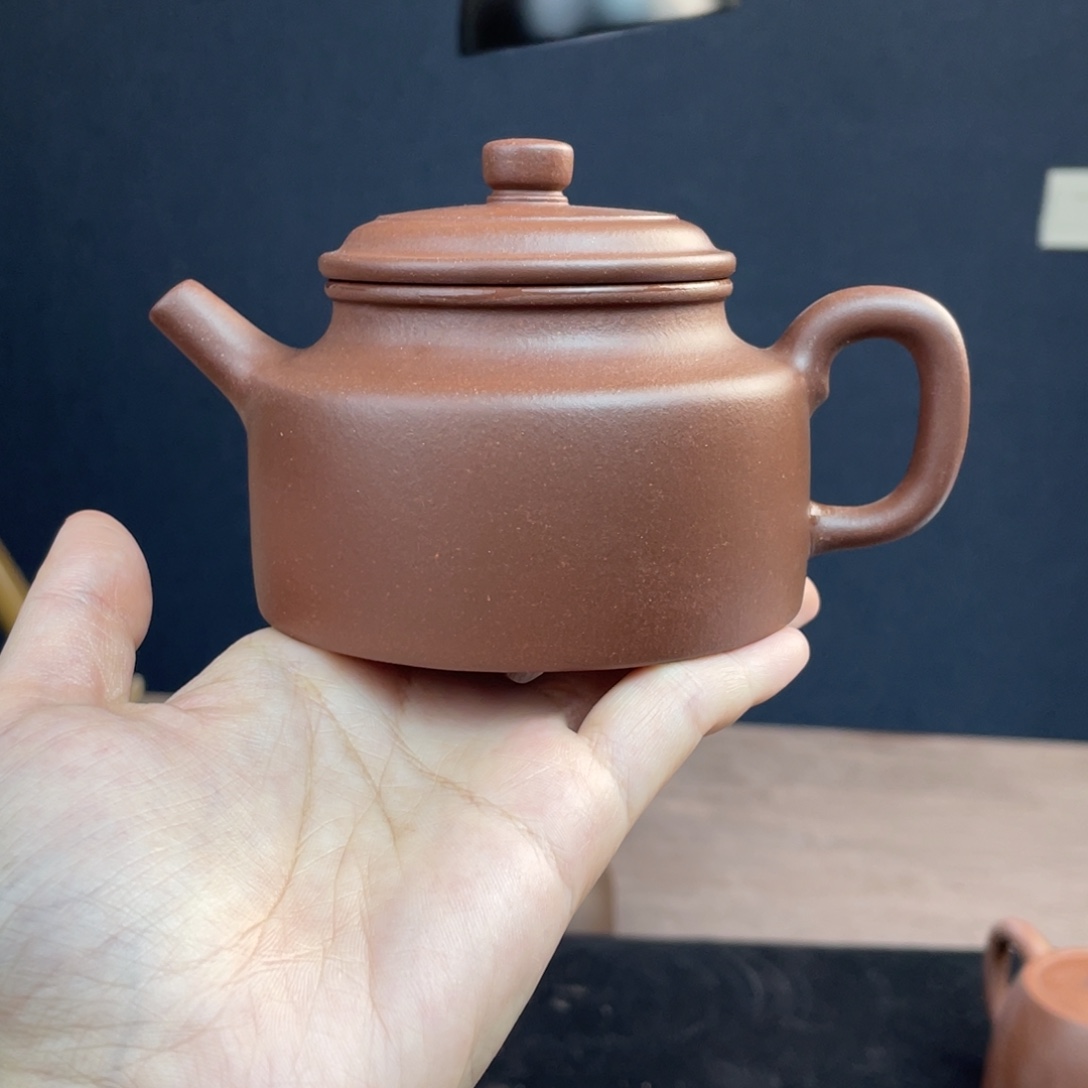 茶壶紫砂全手工底槽清德钟220cc