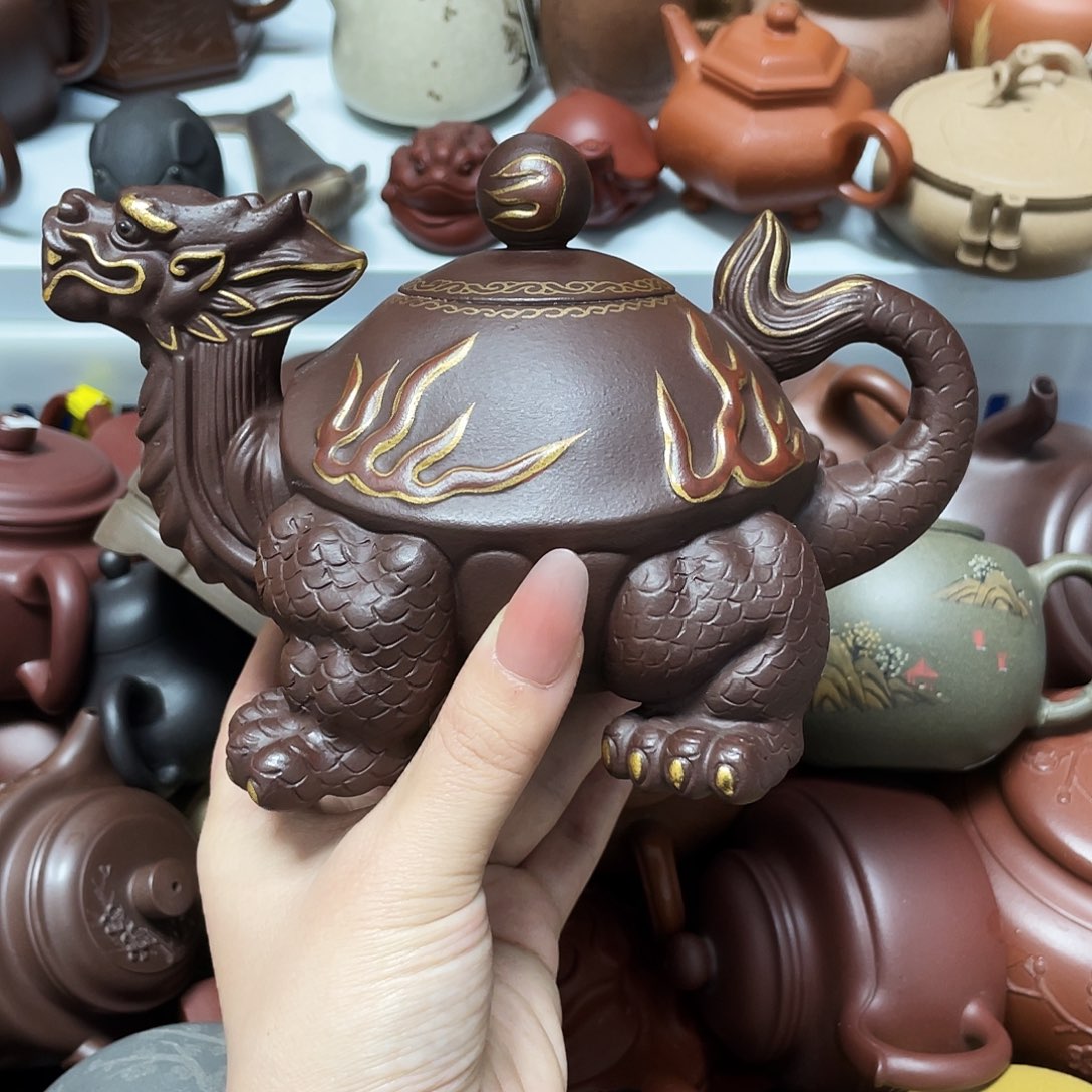 紫砂茶壶400cc宜兴紫砂壶