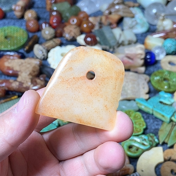 和田玉未镶嵌颈饰120