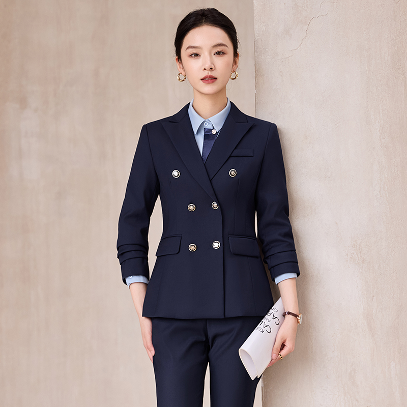职业女装高级感女总裁霸气西装套装行政风职场正装通勤女神范西装