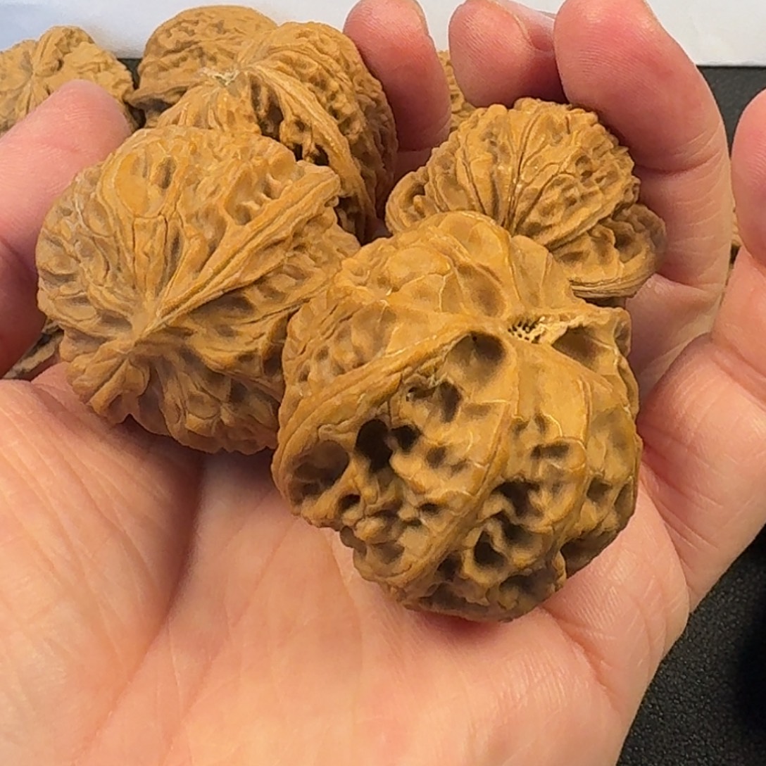 禹***过吊坠文玩核桃苹果园玉龙