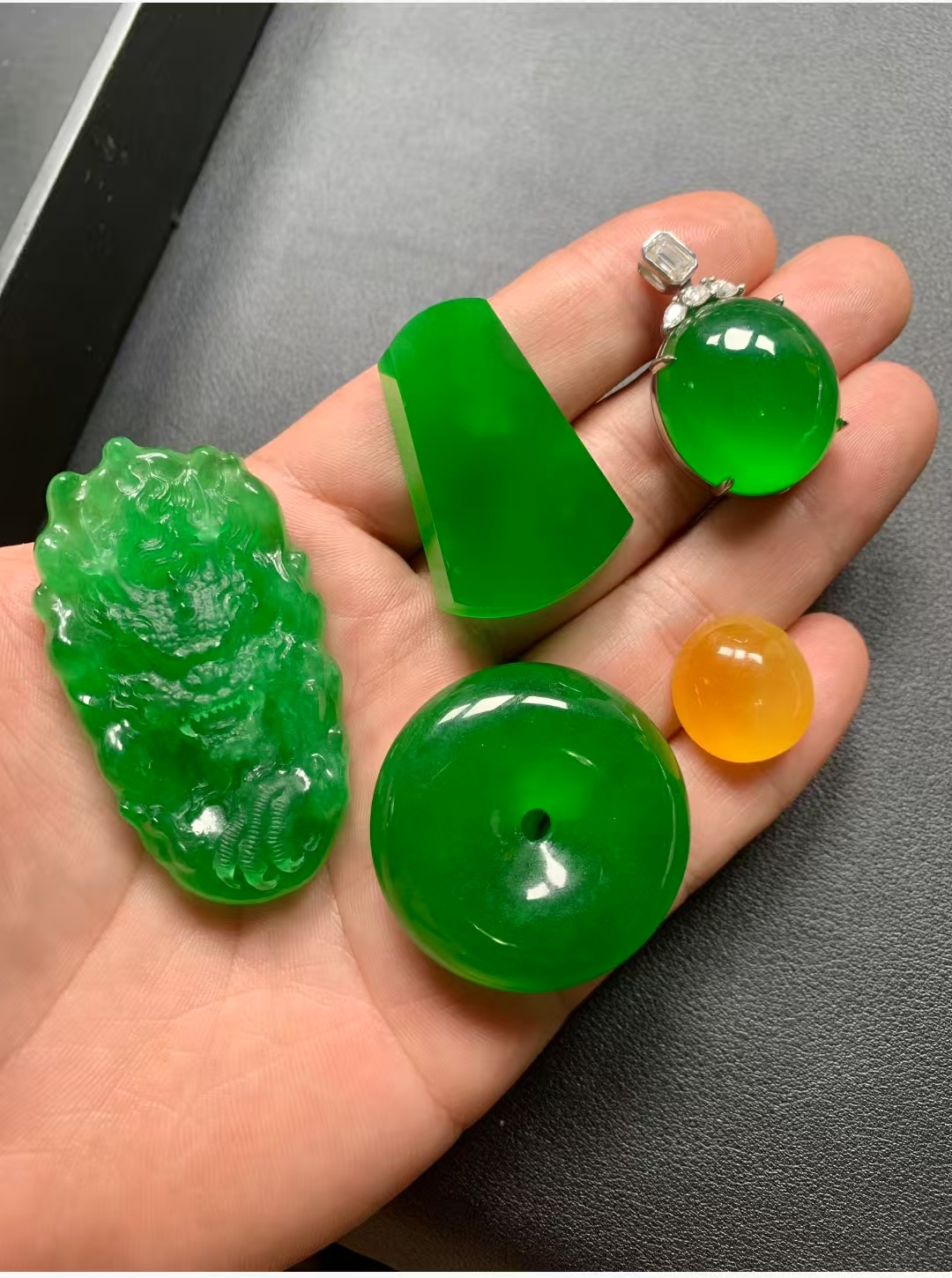 缅甸翡翠多样性发货发一件
