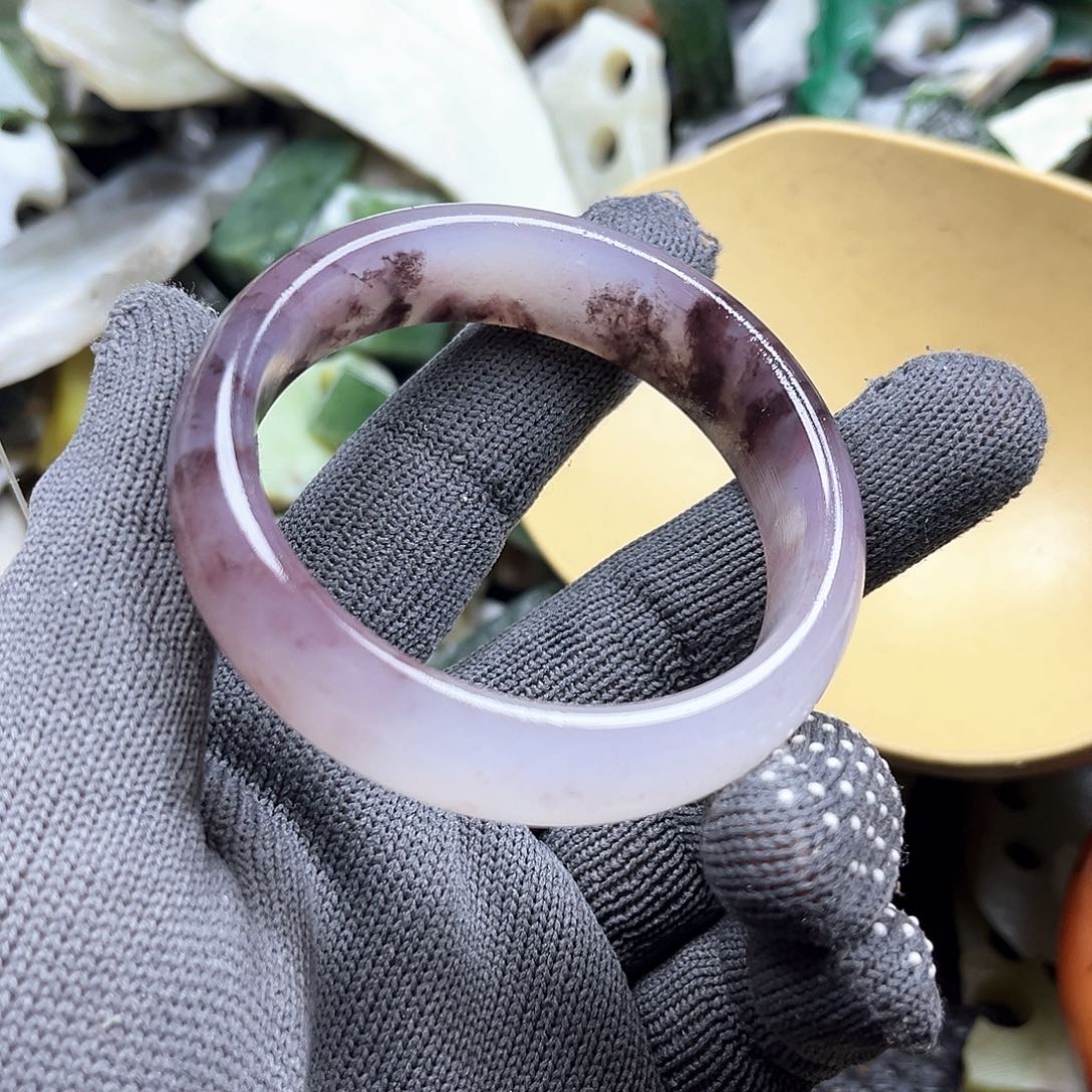 颈饰未镶嵌石英岩玉55