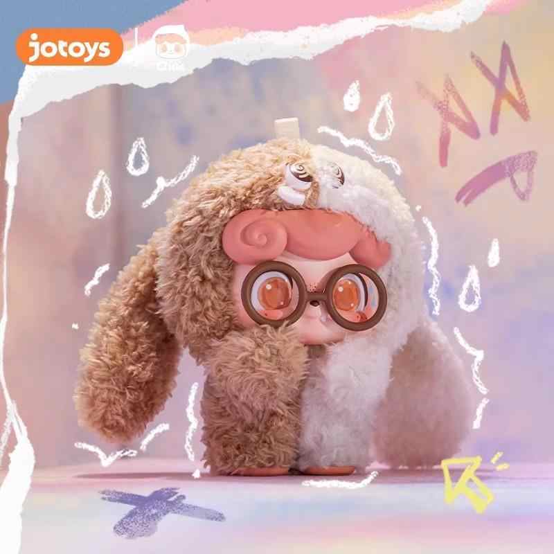 【拆盒】JOTOYS/Q宝情绪毛毛怪系列潮玩盲盒