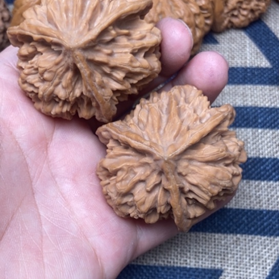 吊坠文玩核桃我**乖三棱