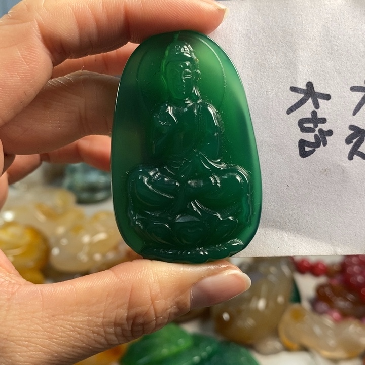 玛瑙/玉髓吊坠(不含链)未镶嵌