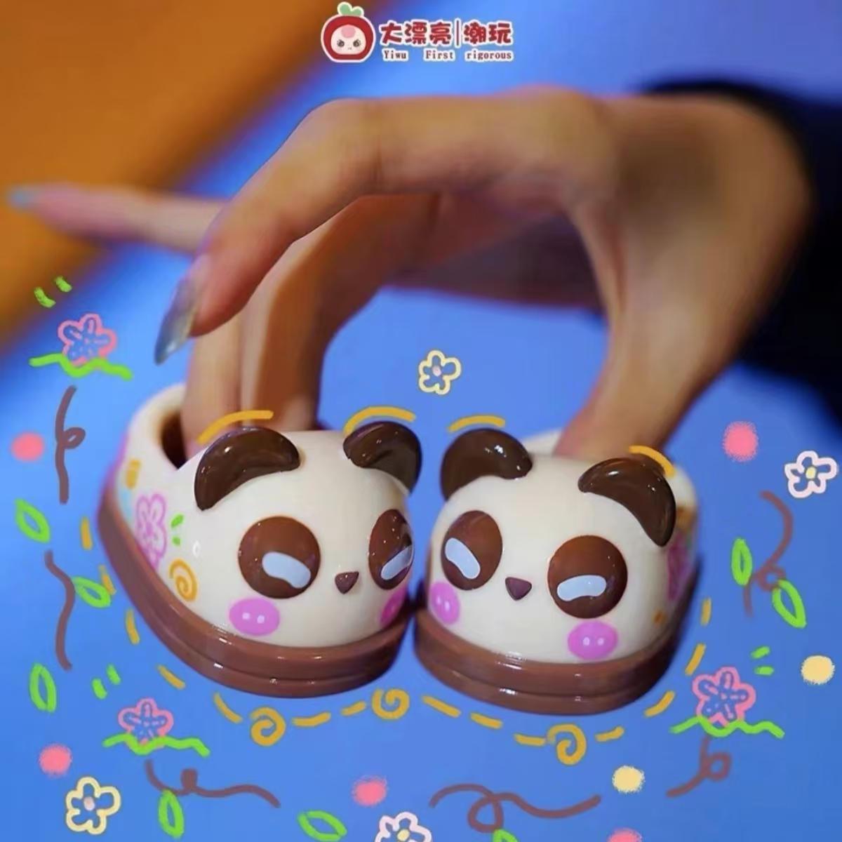 【布丁潮玩/娃三岁400体娃鞋】娃三岁潮流盲盒收藏