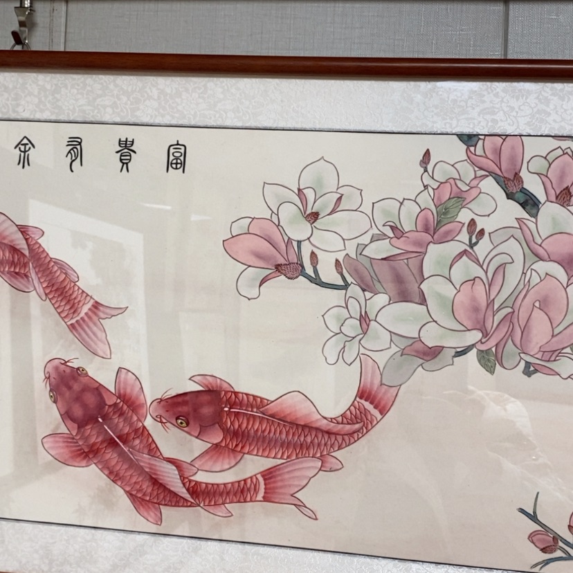 【闪购商品】国画手绘国画工笔带框