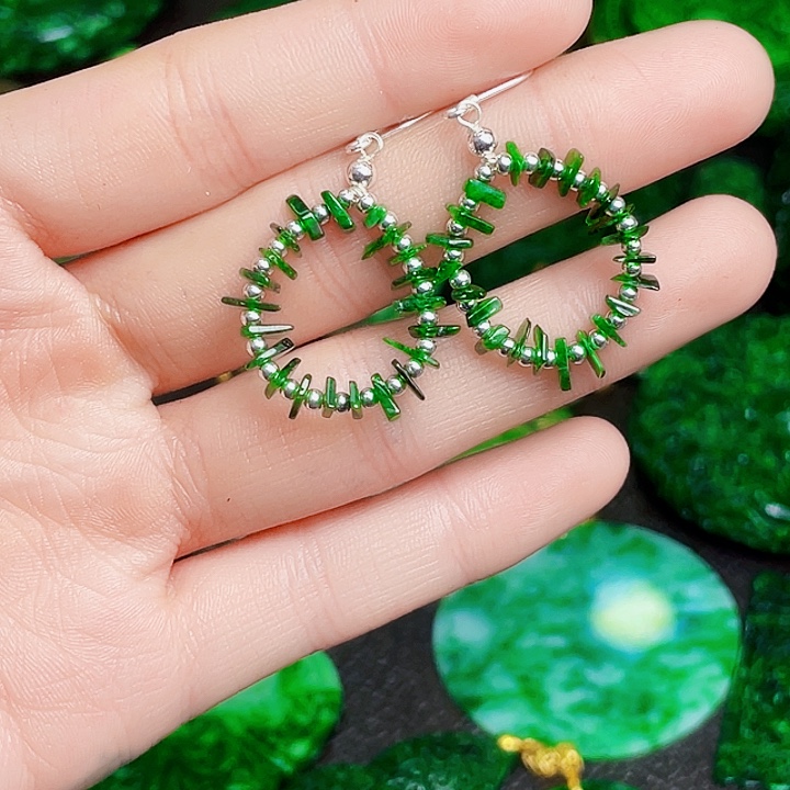 翡翠银S925镶嵌颈饰多样性