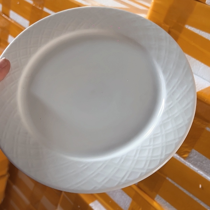 新骨瓷8英寸6只装希边