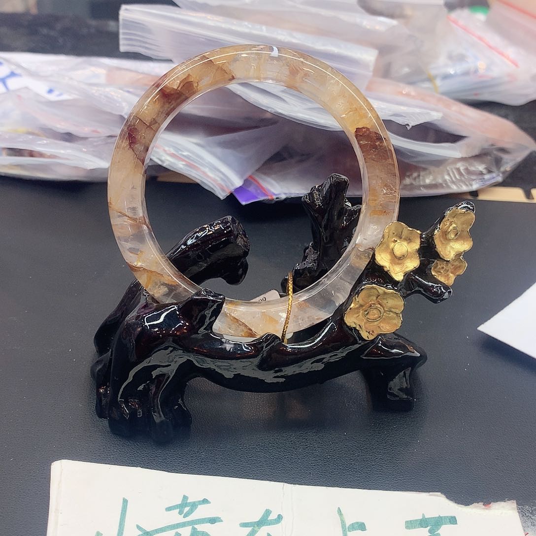 水晶手镯未镶嵌10（瑕疵5960