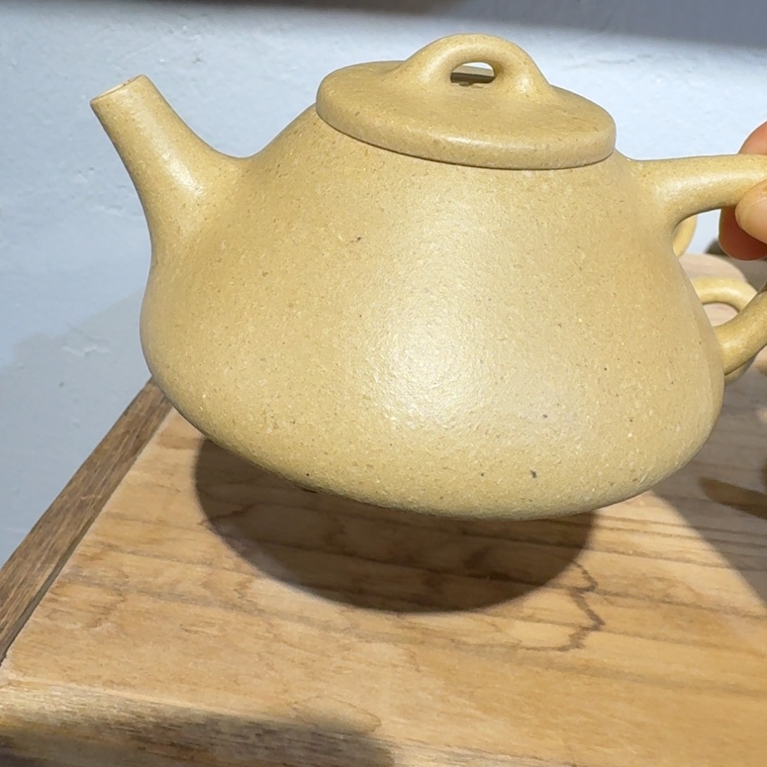 本山绿泥茶壶梨皮200毫升左右