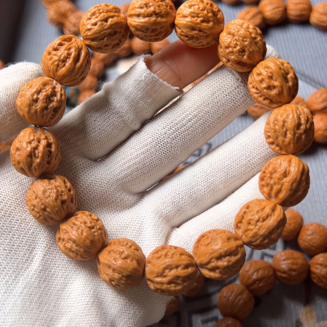 文玩核桃手串1.6粗筋八棱