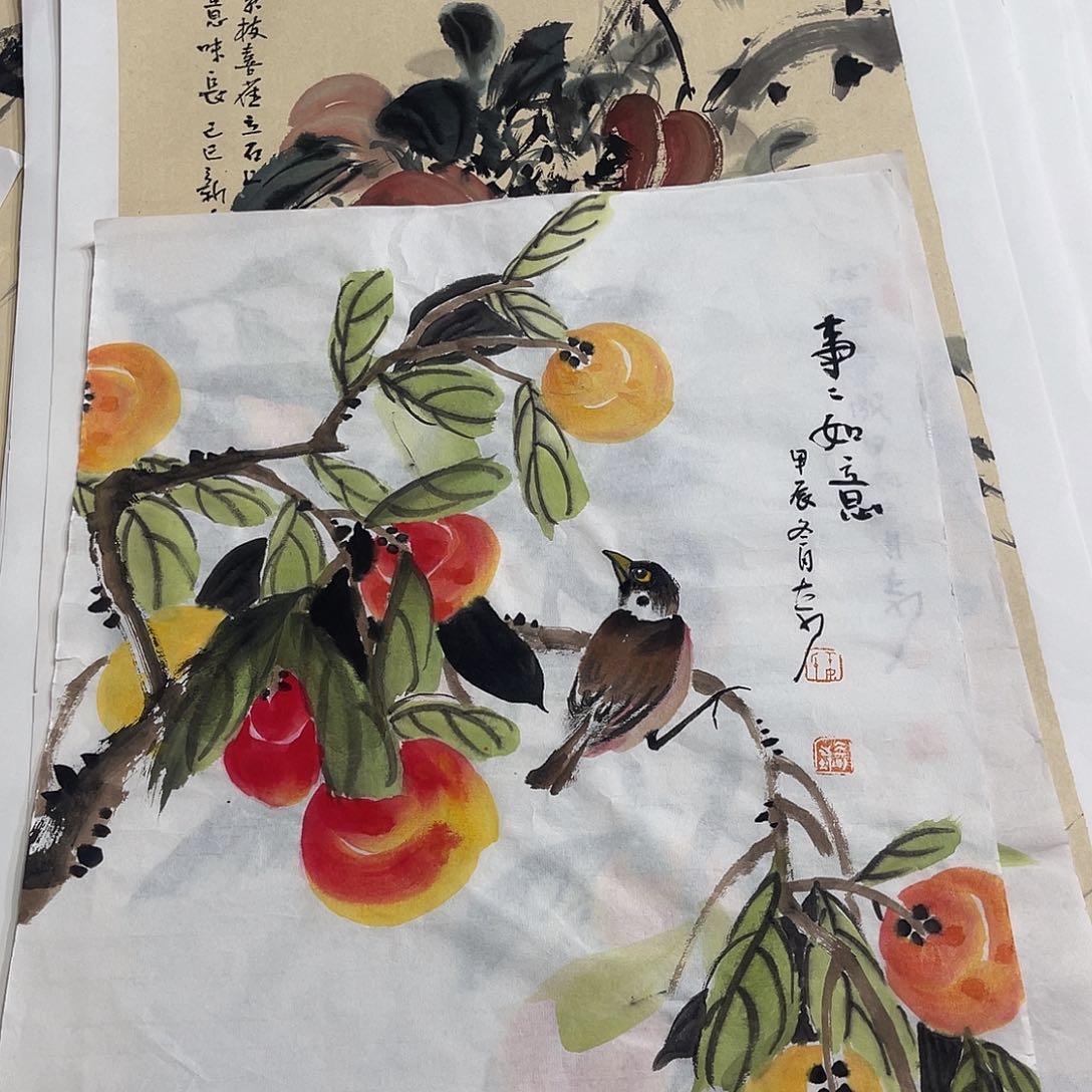 姜奇老师花鸟作品