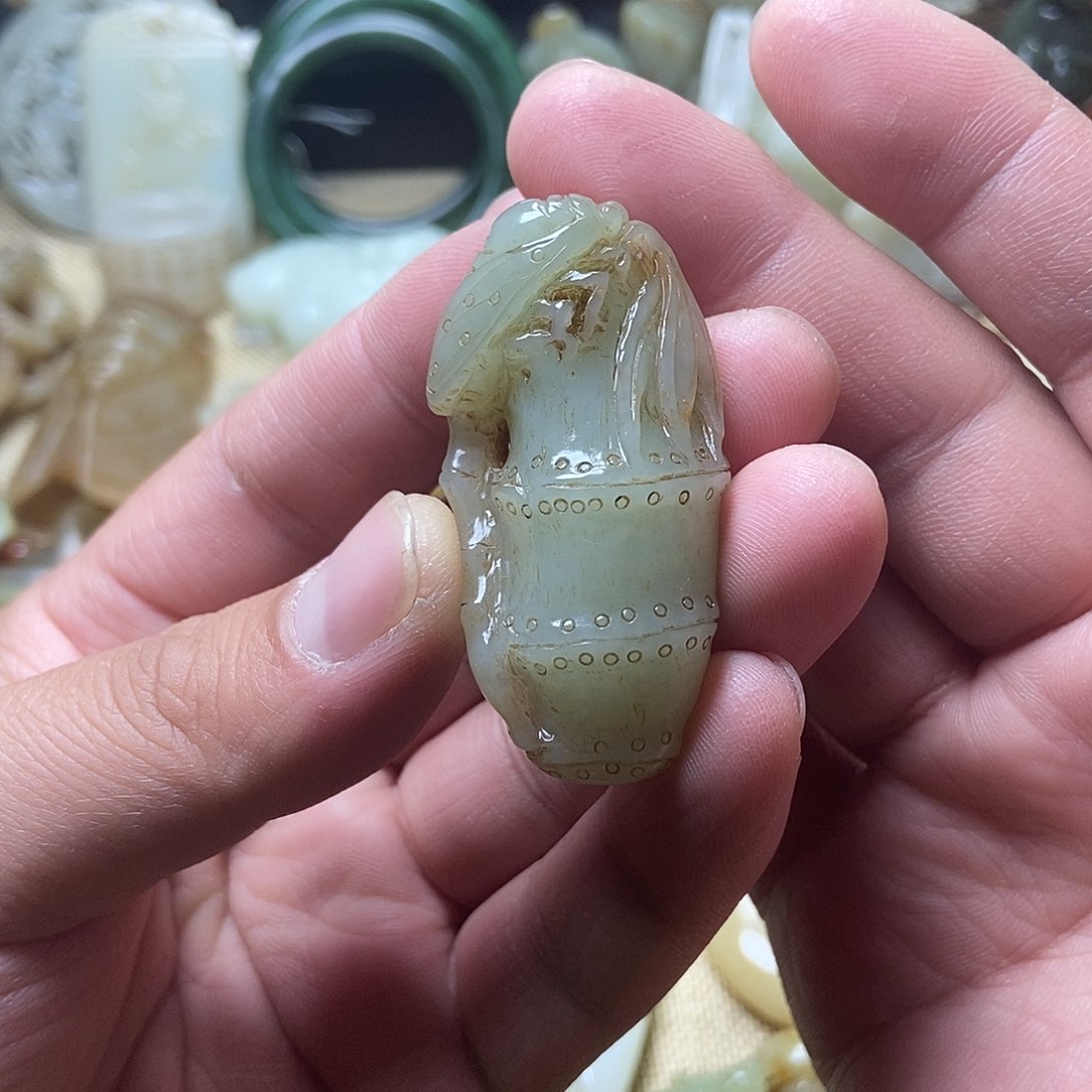 和田玉挂件未镶嵌