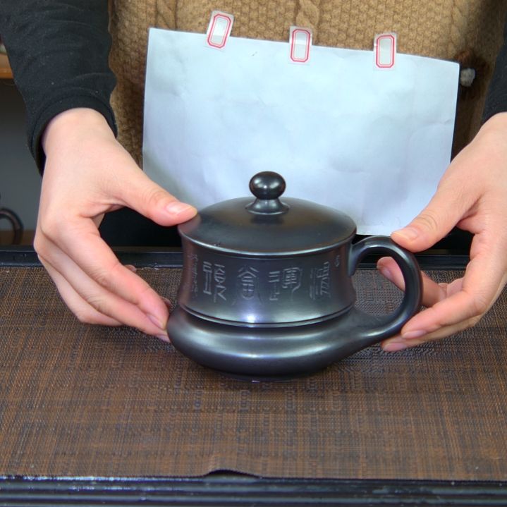 茶杯紫砂高货放漏