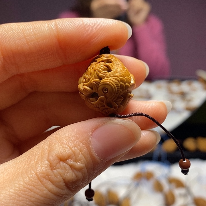 橄榄核吊坠橄榄核