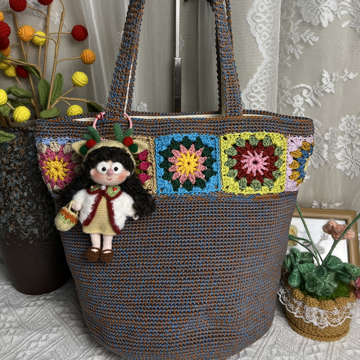 【100-300】手工钩织包包玩偶直播间先选款 请勿盲拍