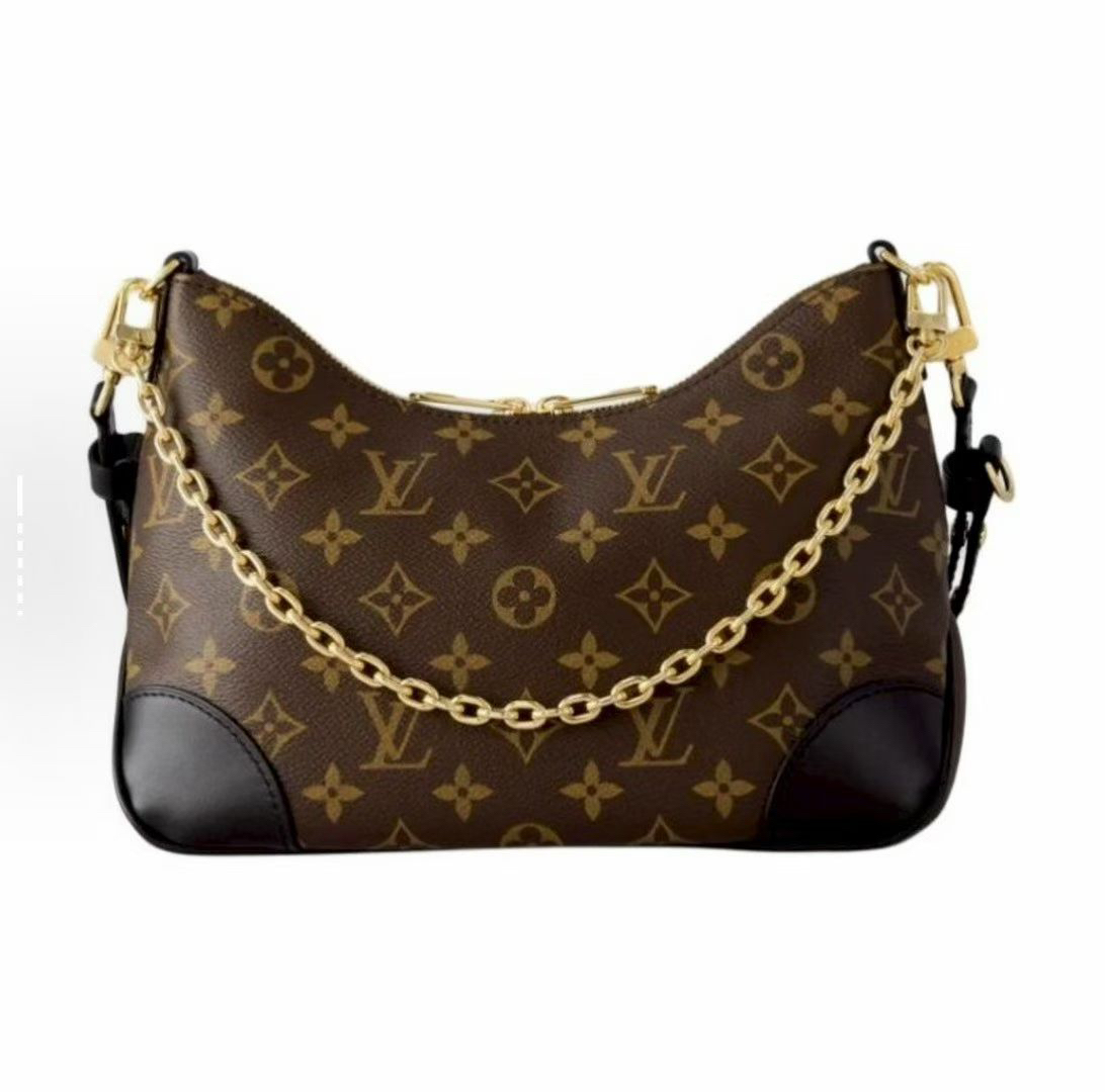 未使用 LouisVuitton/路易威登 BOULOGNE 牛角包 /M45831/未使用