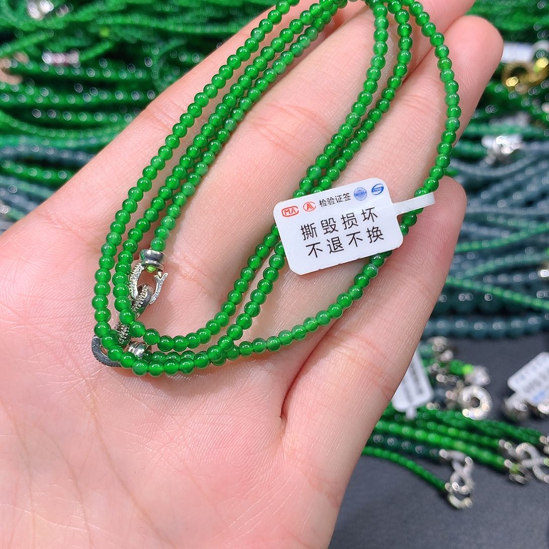 翡翠戒指未镶嵌天然翡翠吊坠