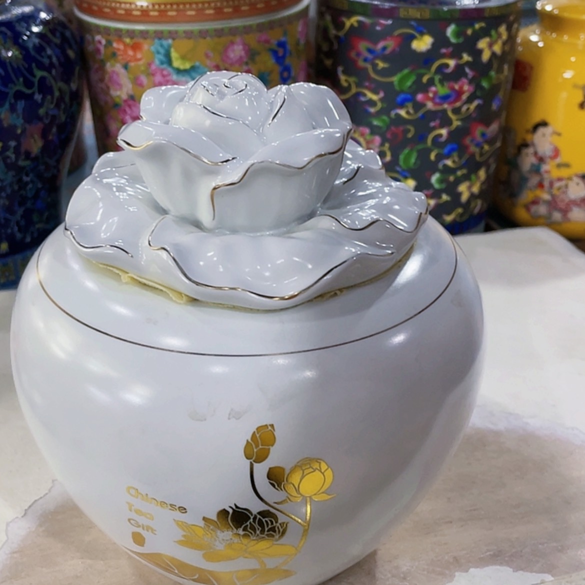 【闪购商品】罐陶瓷茶叶罐密封罐