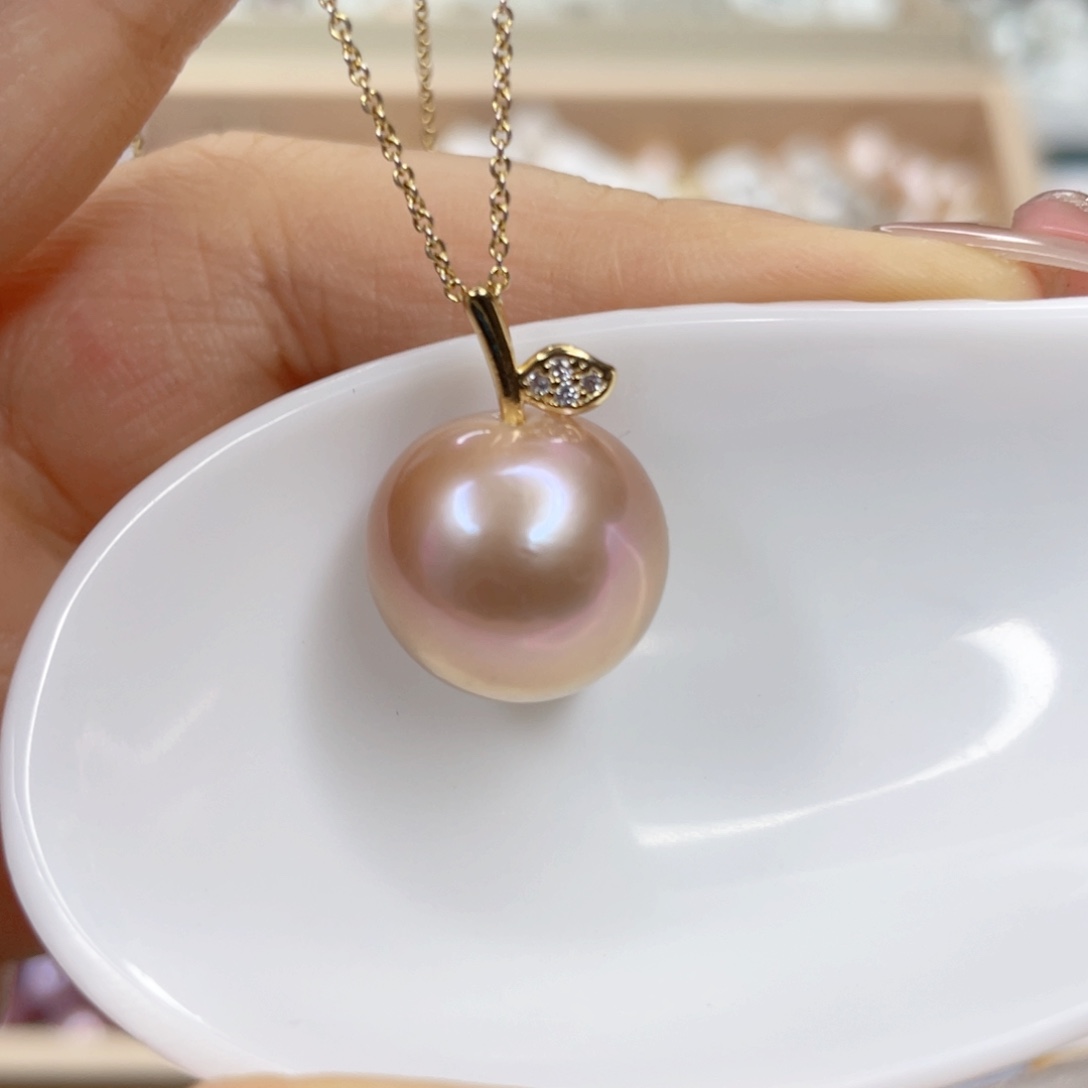 淡水珍珠未镶嵌吊坠(赠链)