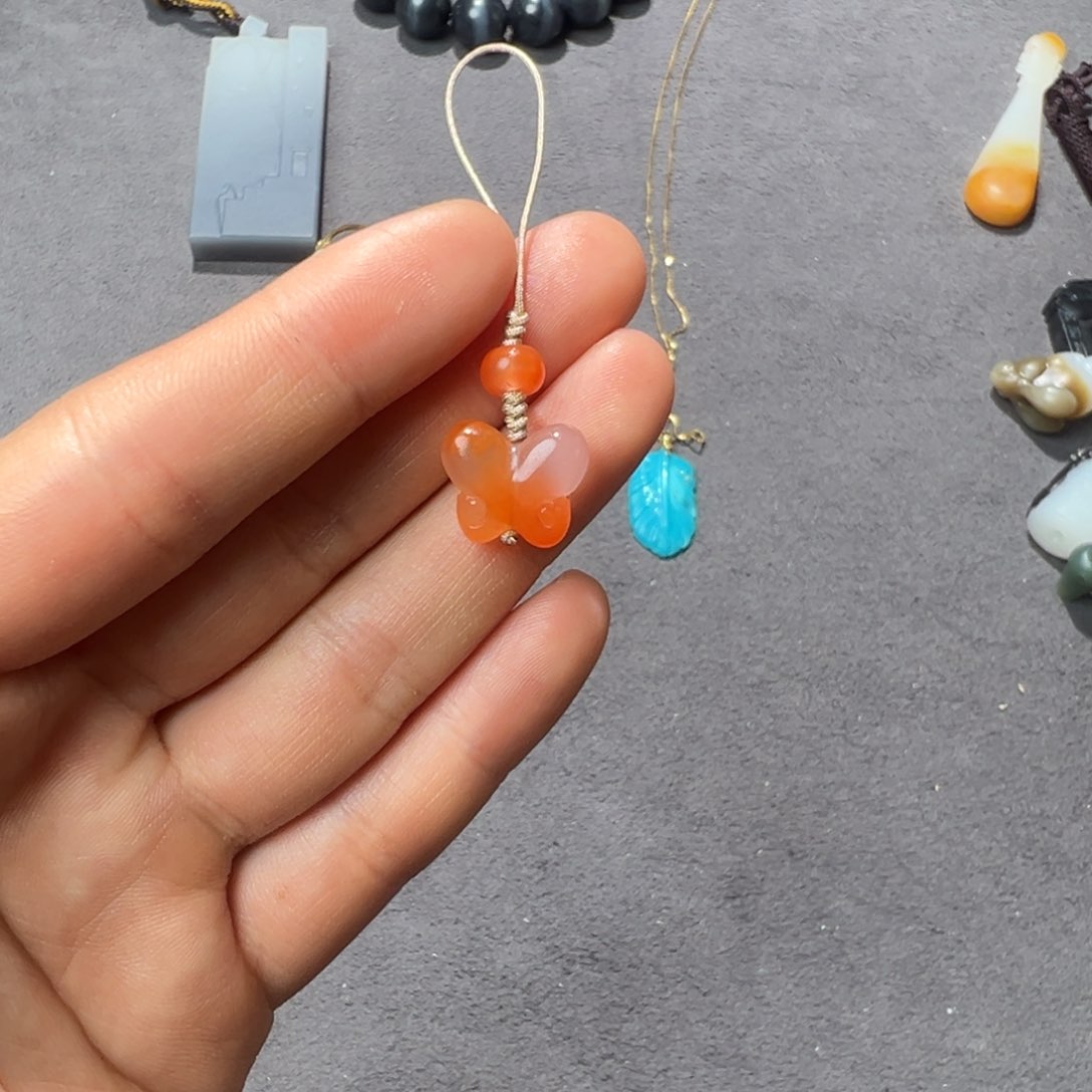 玛瑙/玉髓吊坠(不含链)未镶嵌