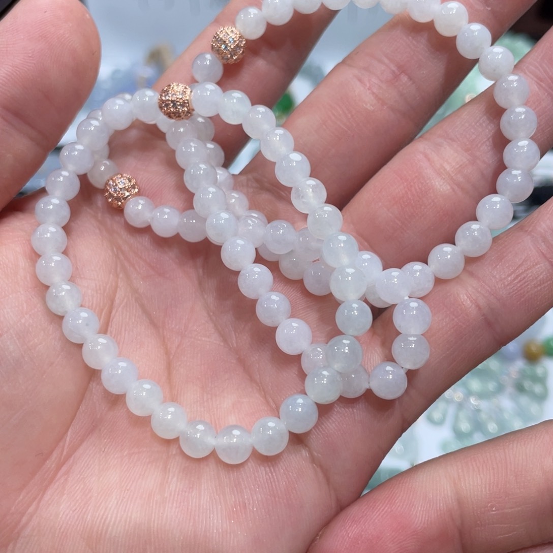 翡翠颈饰未镶嵌天然A货缅甸翡翠 拍一发一 