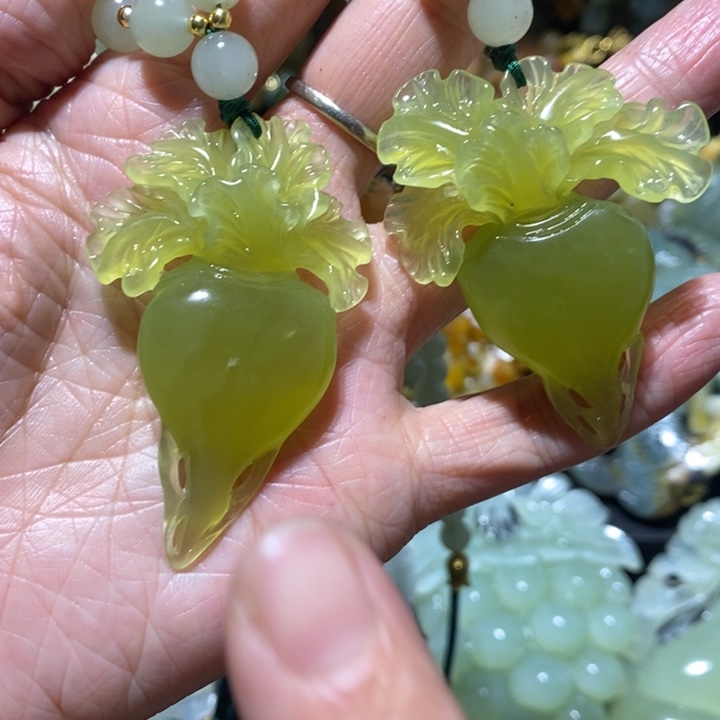 岫玉岫玉吊坠未镶嵌