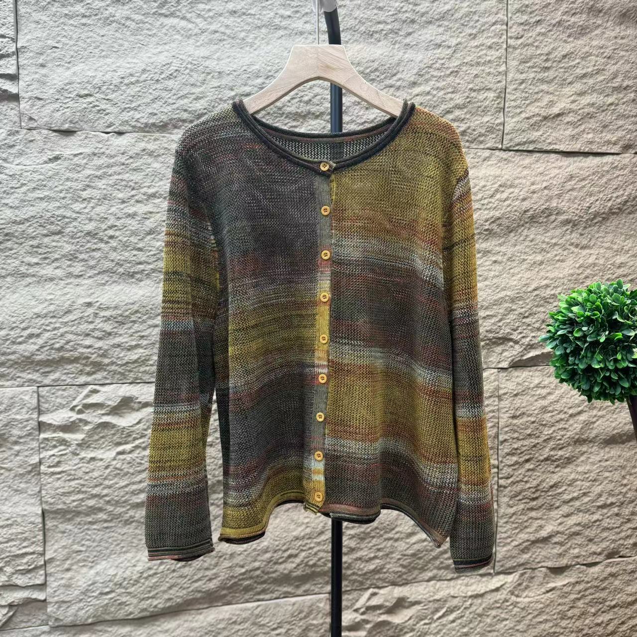 11092新款春夏休闲减龄显瘦针织上衣T恤