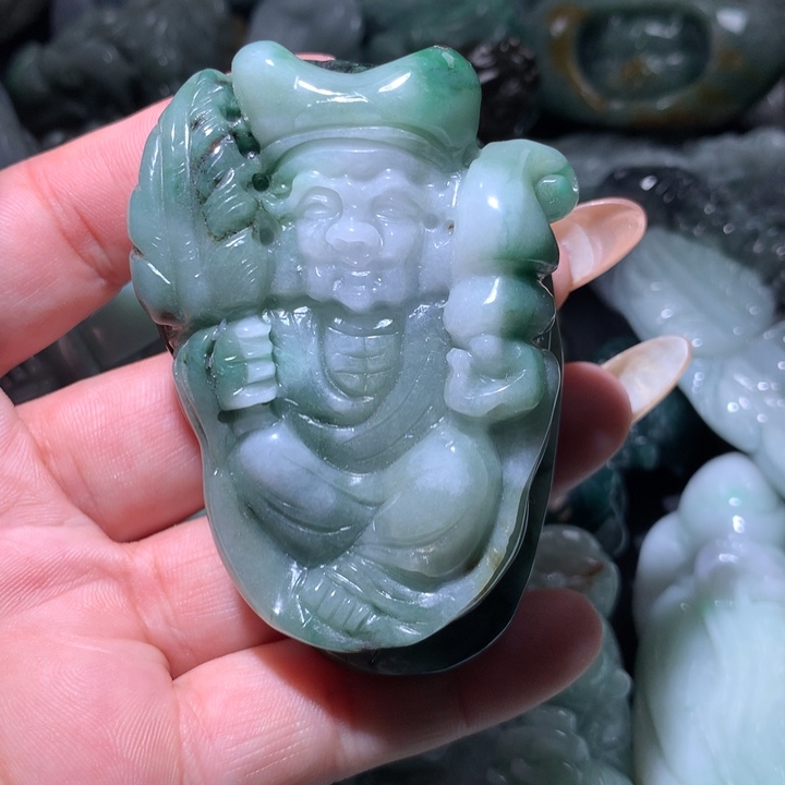 翡翠未镶嵌颈饰保真天然A貨翡翠