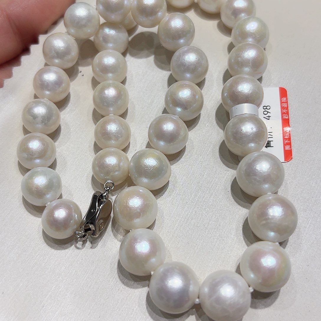 淡水珍珠未镶嵌颈饰11-13有核