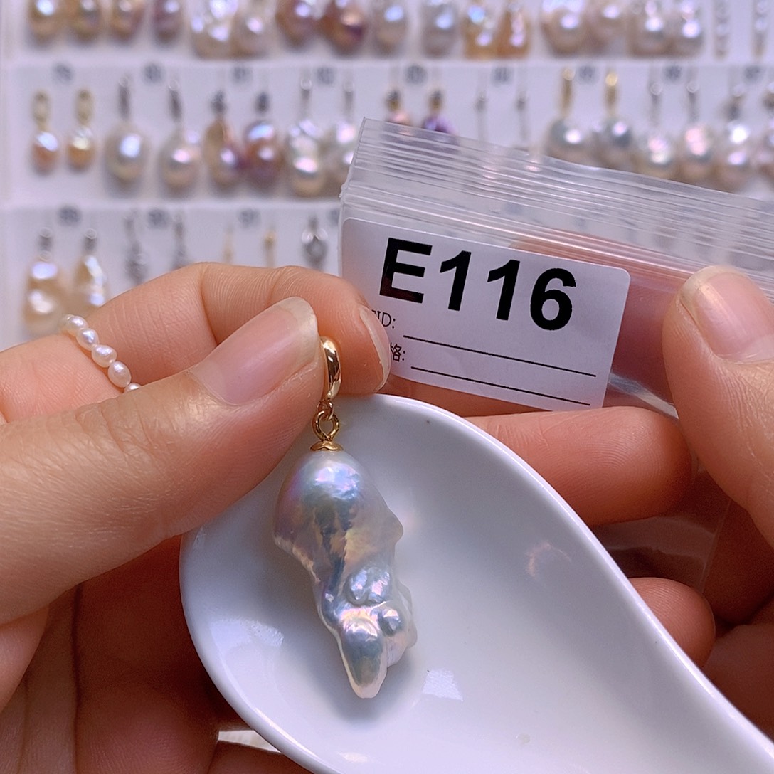 淡水珍珠颈饰银S925镶嵌